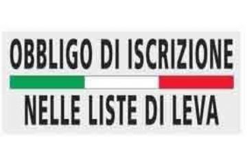 Obbligo di iscrizione nelle liste di leva