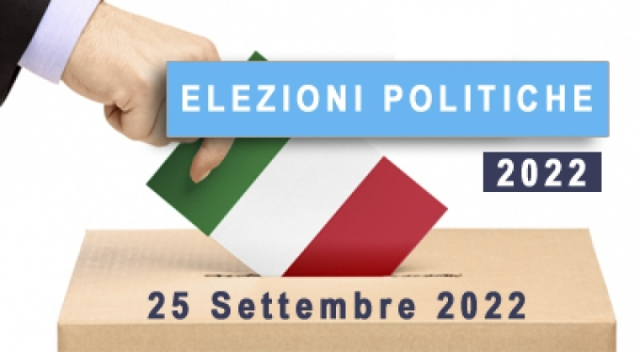 Elezioni Politiche del 25.09.2022. Pubblicazione liste dei candidati.